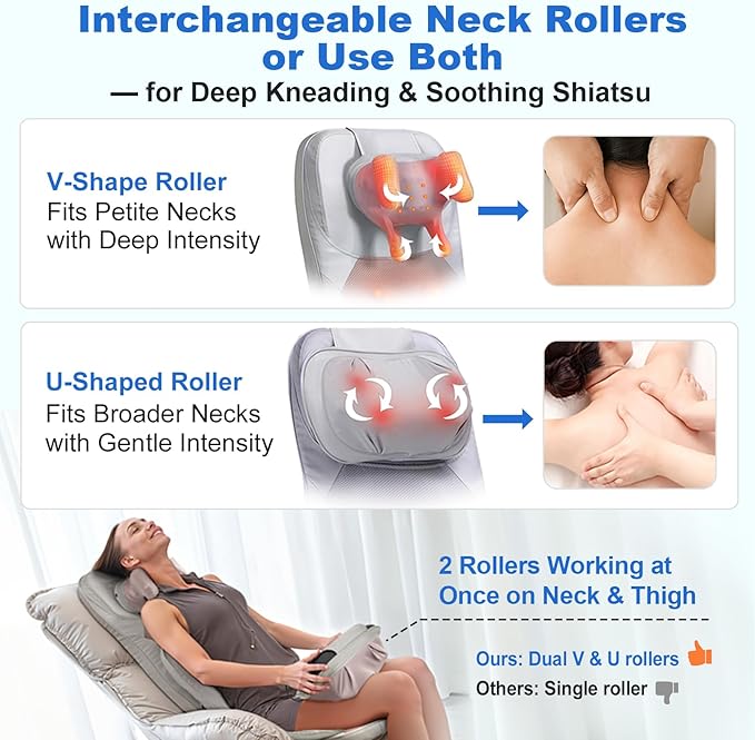 Shiatsu Neck and Back Massage Cushion - Image 4