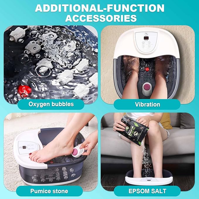 ECARBME Foot Spa Bath Massager - Image 4