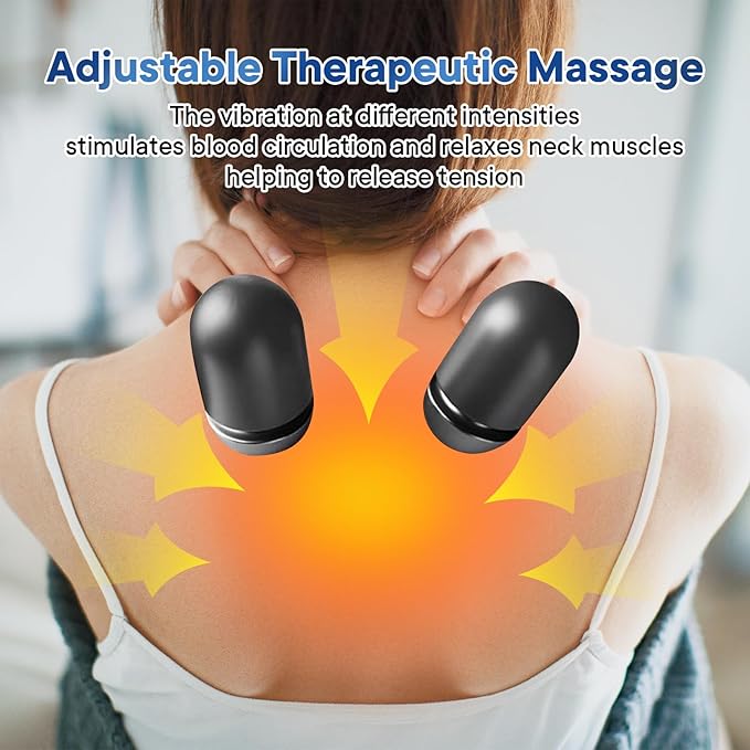 Mothers Day Gifts for Mom 3-in-1Rechargeable Neck Massager Pillow - Image 2