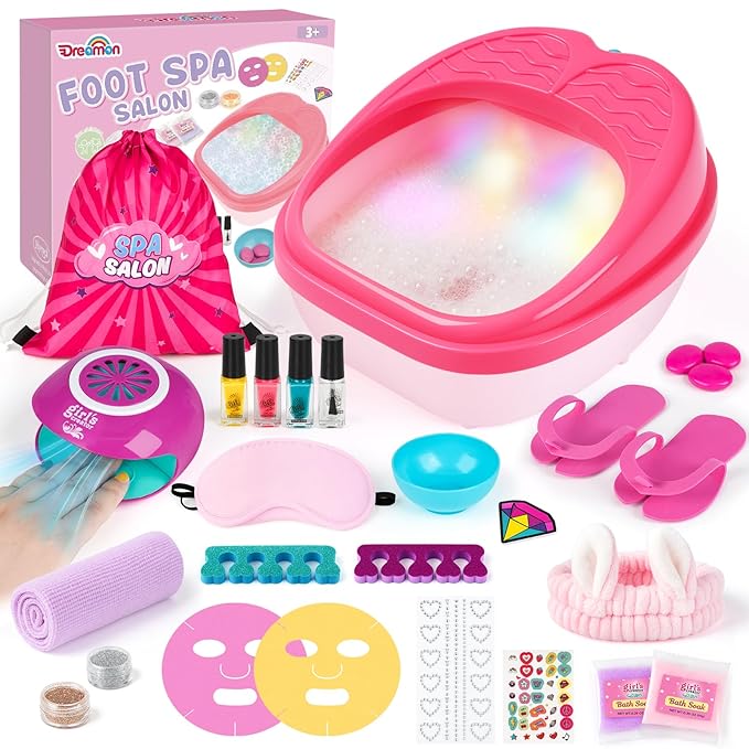 Dreamon Kids Foot Spa & Nail Kit Set by Dreamon