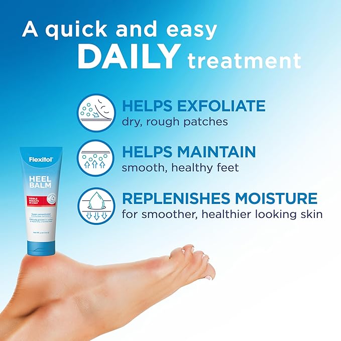 Flexitol Heel Balm, Cracked Heel Cream & Foot Balm, Intensive Hydration - Image 5