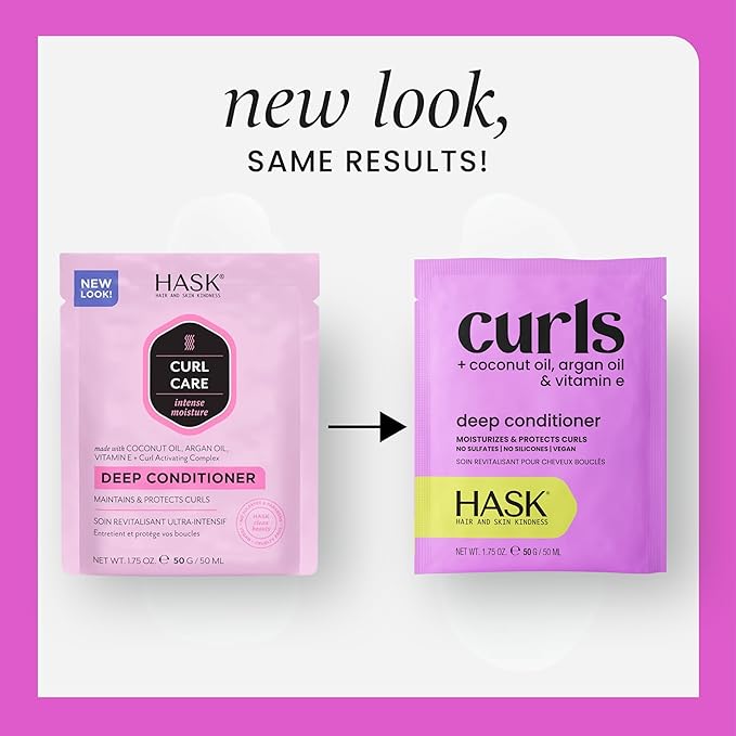 HASK CURL CARE Deep Conditioner Treatments - Image 2