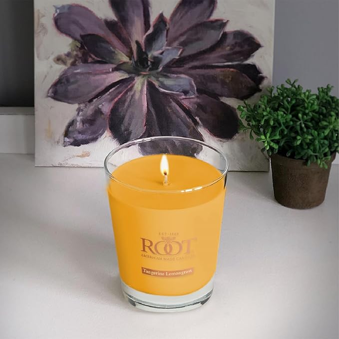 Root Candles Scented Candles Honeycomb Beeswax Blend Premium Handcrafted Candle - Image 2
