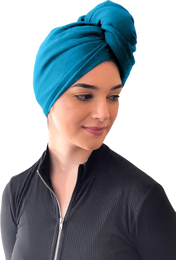 Elizabeth Roberts 100% Cotton T Shirt Hair Towel Wrap Plopping Essential Turban - Image 2