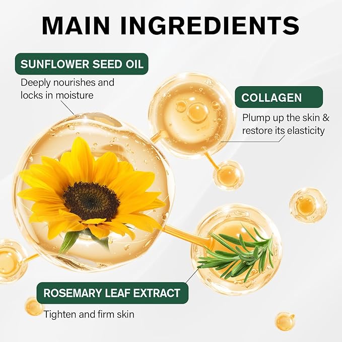 Collagen Lifting Body Oil, Anti-Aging Wrinkle Removal & Collagen Lifting Body - Image 3