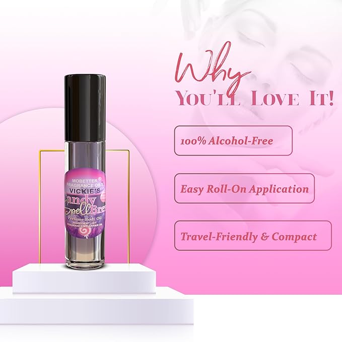 MOBETTER FRAGRANCE OILS Vickies Candy Spell Brew Perfume Women Body Oil 10ml - Image 3