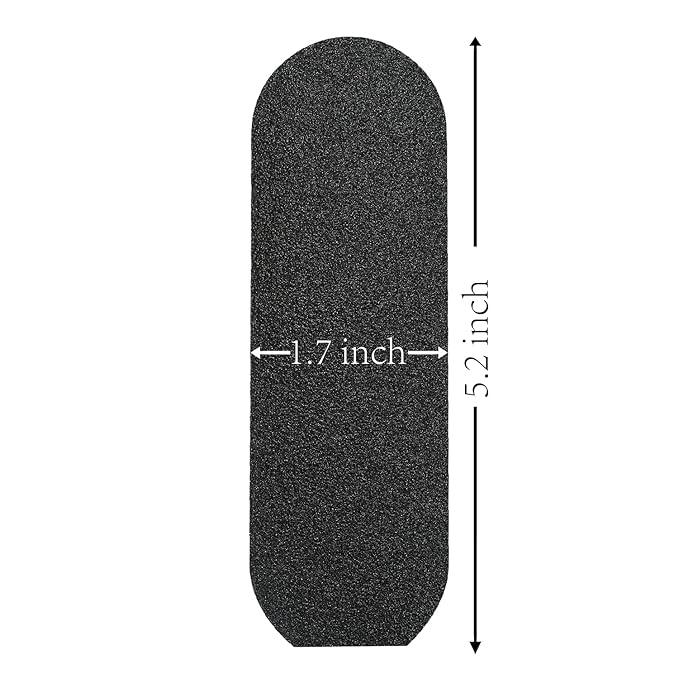 Stainless Steel Pedi File Refill, 100 Grit, Size 5.2" L x 1.7" W - Image 2