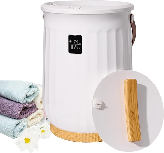 Large Towel Warmer for Bathroom, Luxury Heated Towel Warmer Bucket for SPA by Unknown