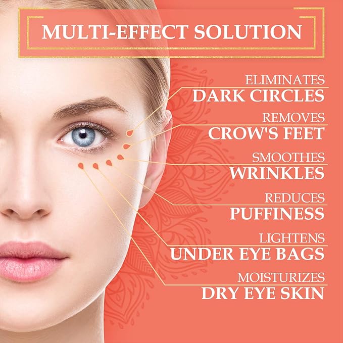 Under Eye Patches for Puffy Eyes Collagen Eye Mask for Dark Circles Gel Under - Image 2