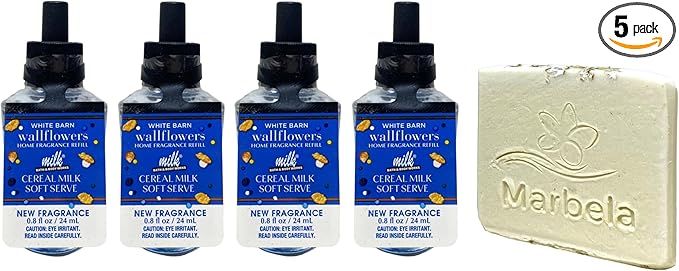 Bath & Body Works Cereal Milk Soft Serve 4 Wallflowers Home Fragrance Refill by BathBodyWorks