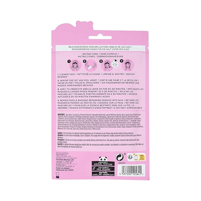 Oh K! Eye Mask - Rejuvenating - Hydrating Under Eye Patches - Depuffing - Image 6