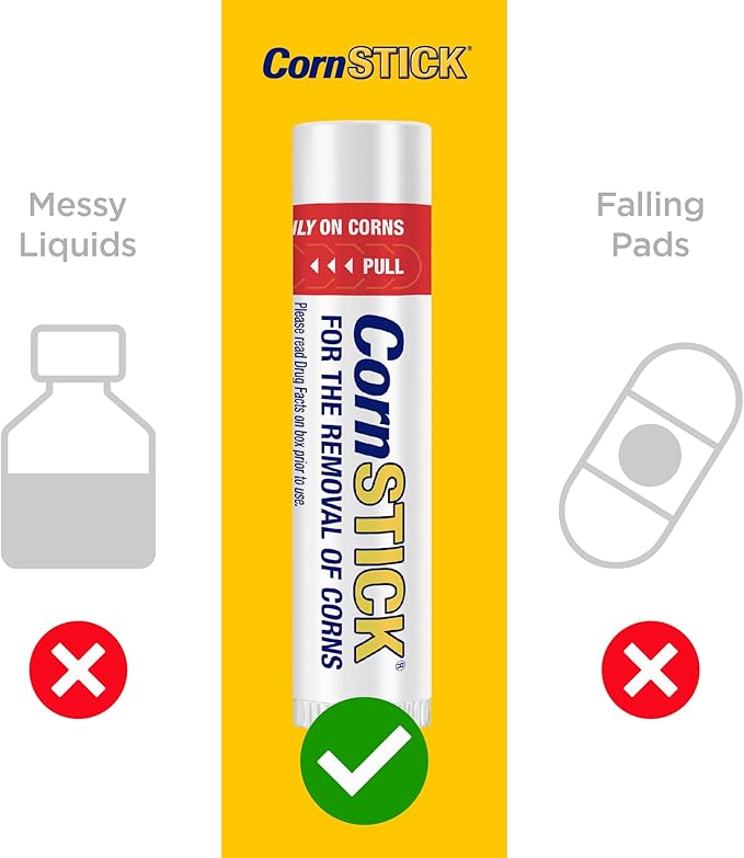 CornStick Maximum Strength Salicylic Acid Solid-Stick Corn and Callus Remover - Image 6