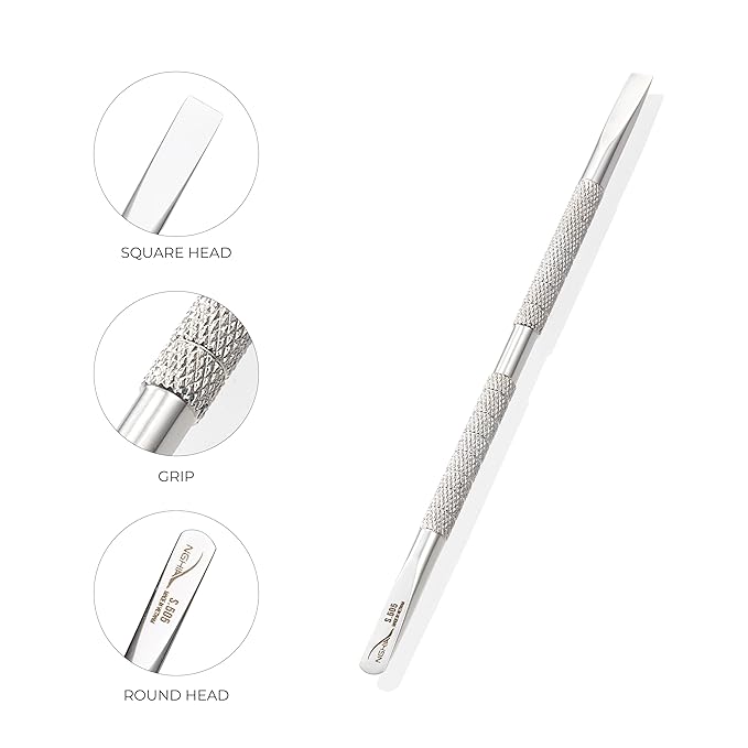 NGHIA Pusher - S-505 | Double–Ended Cuticle Pusher | Precision Nail Care Tool| - Image 4