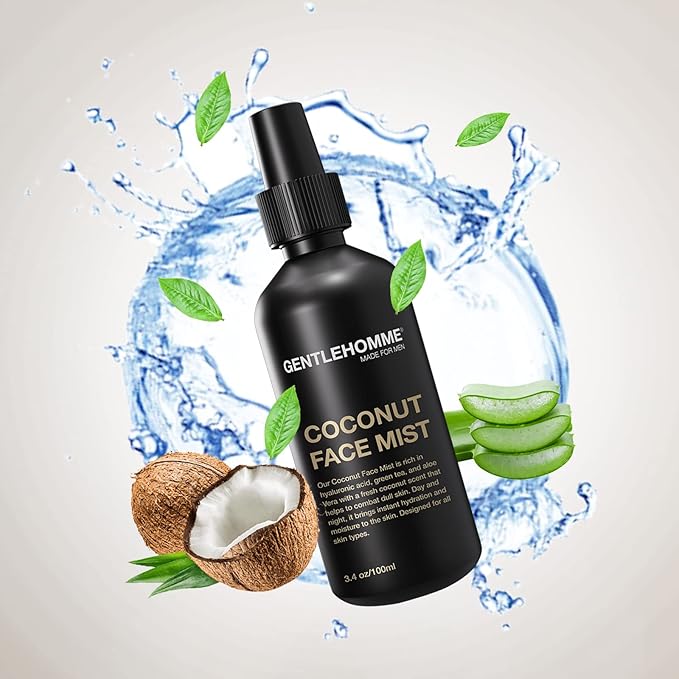 Gentlehomme - Coconut Face Mist - Men’s Facial Spray - - Image 4