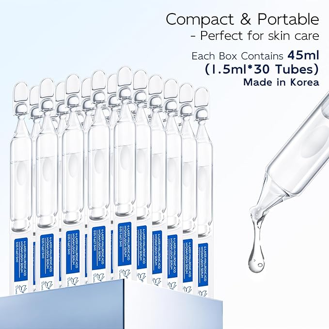 3% Hyaluronic Acid Serum for Face, Anti-Aging Hydrating Serum - Image 6
