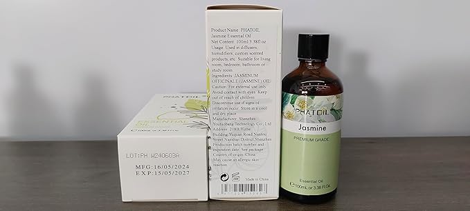 PHATOIL 3.38FL.OZ Jasmine Essential Oil - Image 8
