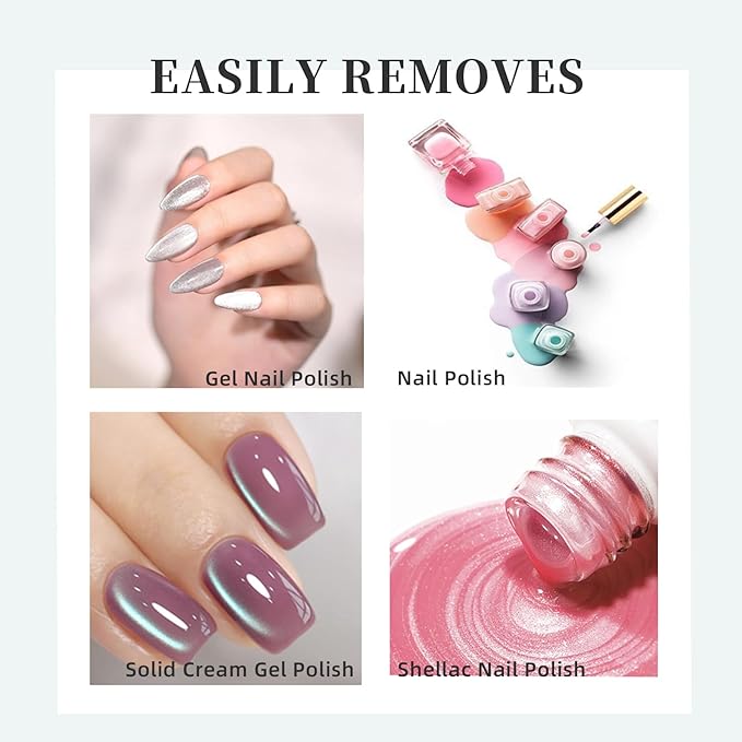 Gel Nail Polish Remover, Fast-Acting No Foil Remover - Image 7