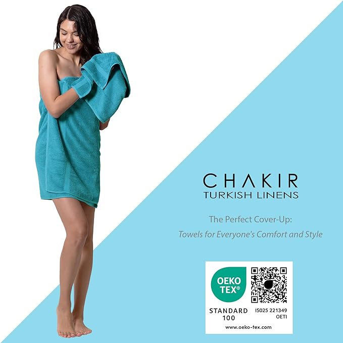 Chakir Turkish Linens | Hotel & Spa Quality 100% Cotton Premium Turkish Towels - Image 5