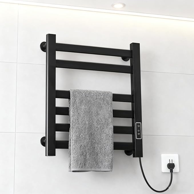 Verida Towel Warmer Rack, Heated Towel Rack by WarmthstartswithVerida