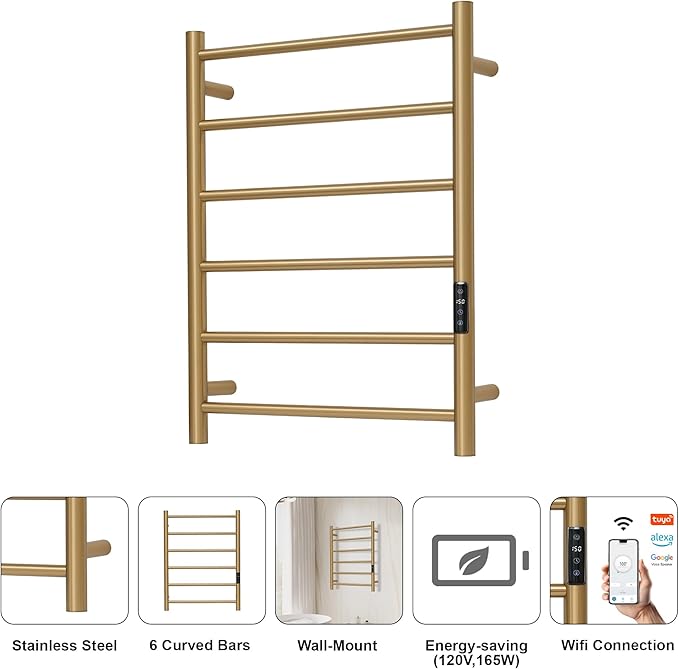 Electric Towel Rack with Voice Control - Image 7