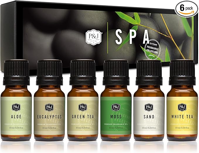P&J Trading Fragrance Oils for Diffusers for Home Spa Set Fragrance Scents for by PJTrading
