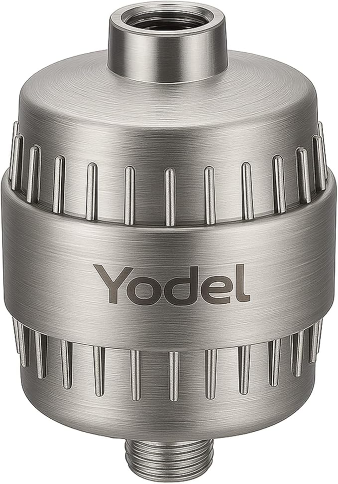 Yodel Shower Filter Brushed Nickel by Yodel
