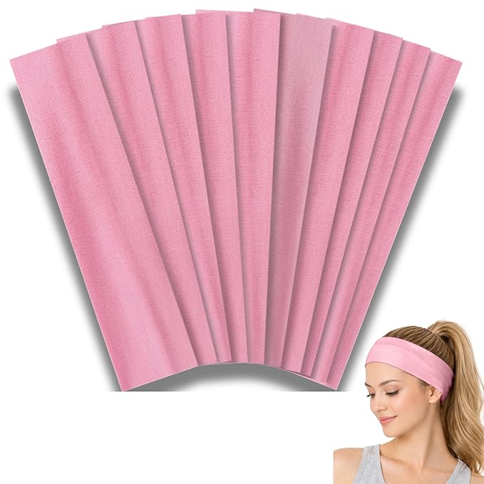 Styla Hair Headbands for Women Stretch Fashion Head Bands 10 Pack Non-Slip Head by StylaHair