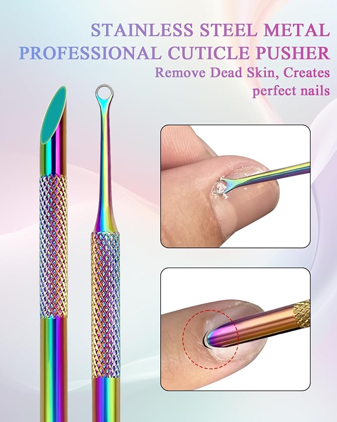 Dual Ended Cuticle Remover, Pre-treatment Cuticle Pusher - Image 5