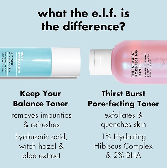 e.l.f. Thirst Burst Pore-fecting Toner Mini, Hydrating & Exfoliating - Image 7