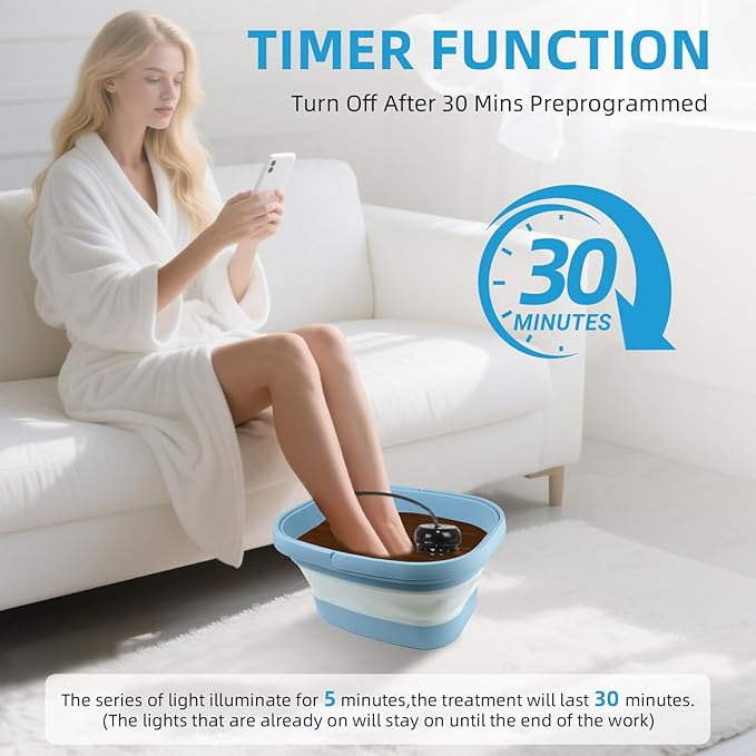 Ionic Foot Bath Detox Machine, Ionic Foot Spa to Remove Toxins - Image 5