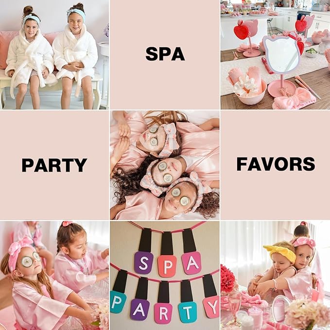YOOVR 7pcs Spa Headband, Mothers Day Gifts Bulk, Stocking Stuffers - Image 5
