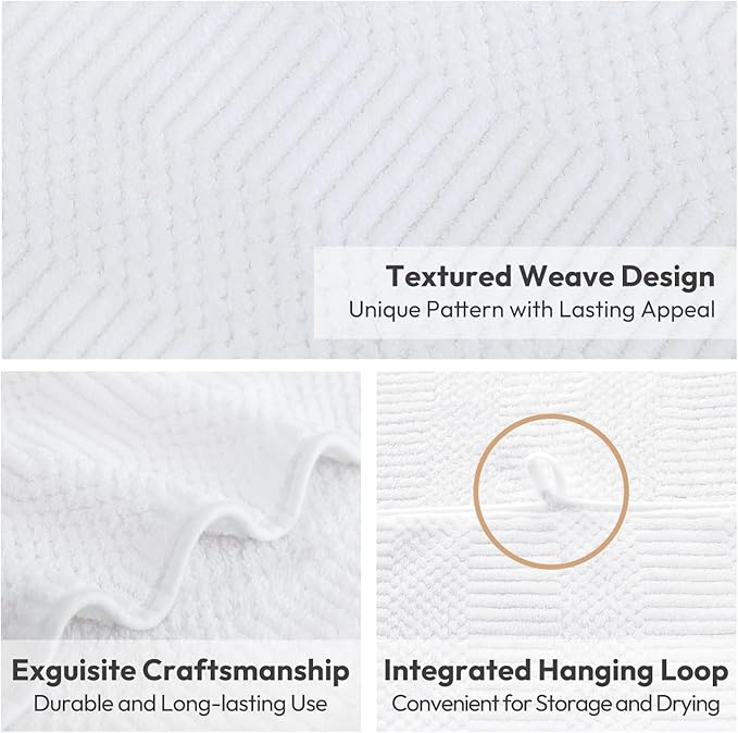 JML Bath Towels Set, Large Microfiber Body Towel - Image 3