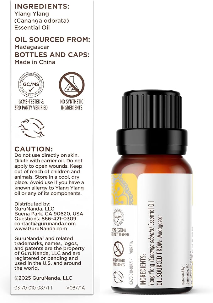 GuruNanda Ylang Ylang Essential Oil - Image 8
