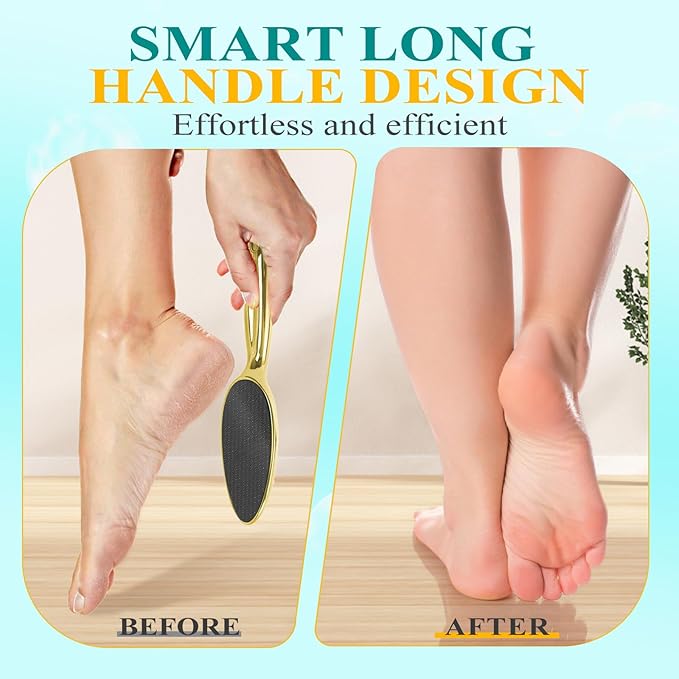 Glass Foot File, Foot Scrubber for Hard Skin Remover - Image 3