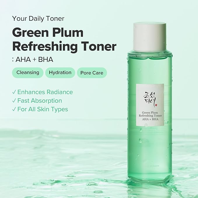 Beauty of Joseon Green Plum AHA BHA Toner Refreshing Facial Essence Moisturizer - Image 2