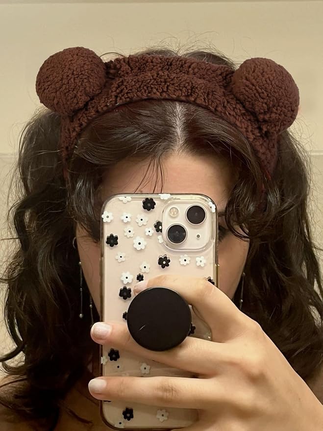 AIBFRID 6PCS Animal Ear Spa Headbands Face Wash Headband Cute Make Up Hairband - Image 2