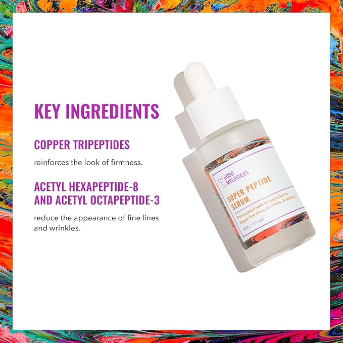 Good Molecules Super Peptide Serum Pack 3 – 1 fl oz / 30 ml Each | Lightweight - Image 3