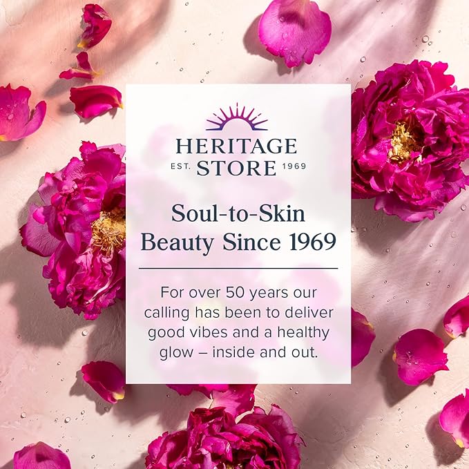 HERITAGE STORE Aura Glow Rose Body Oil, Luxurious Body Moisturizer - Image 5