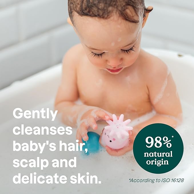 ATTITUDE Bubble Body Wash for Baby, EWG Verified, Dermatologically Tested - Image 3