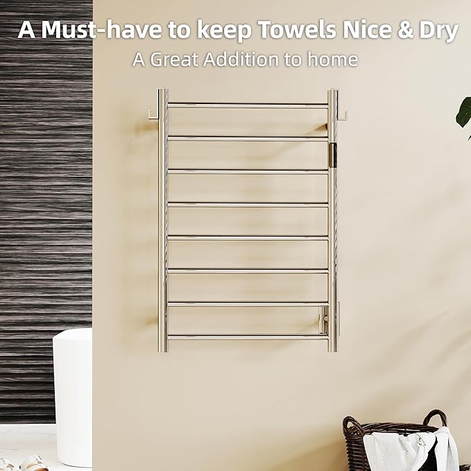 P&Dlusir Towel Warmer, Heated Towel Rack - Image 6