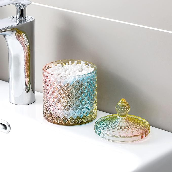 Qtip Holder Glass Apothecary Jars - Image 5