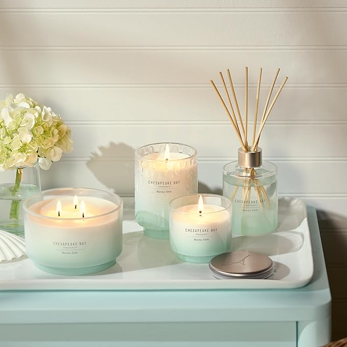 Chesapeake Bay, 14.5oz Marine Drift Scented Candle, Mood Evoking Fragrance - Image 8