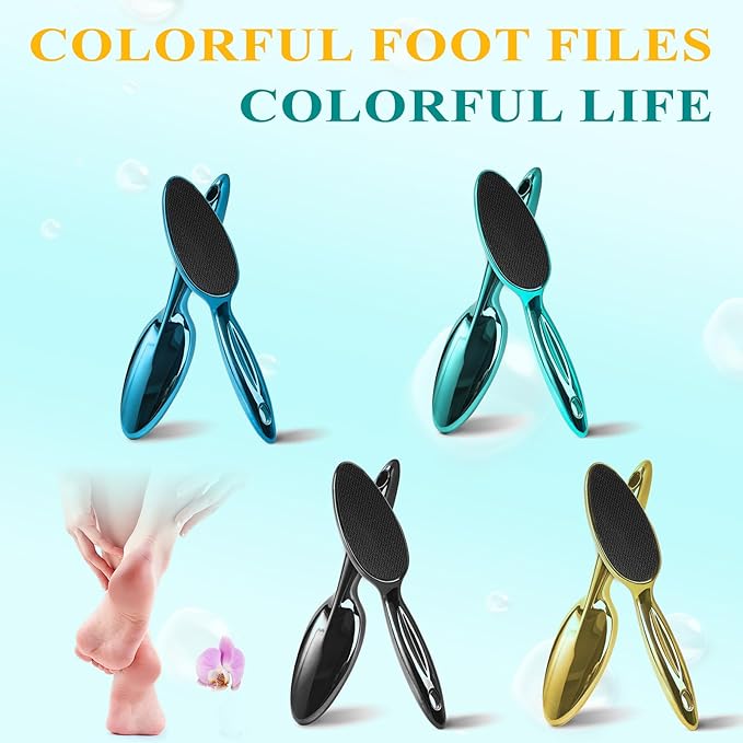 Glass Foot File, Foot Scrubber for Hard Skin Remover - Image 2
