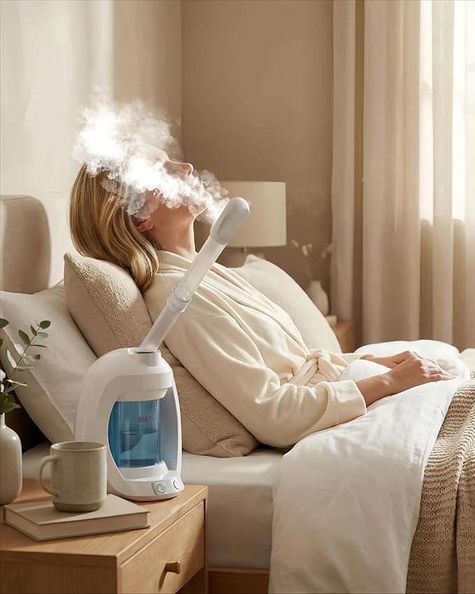 Facial Steamer, Face Steamer for Esthetician and Nano Ionic Portable Ozone Hair - Image 8