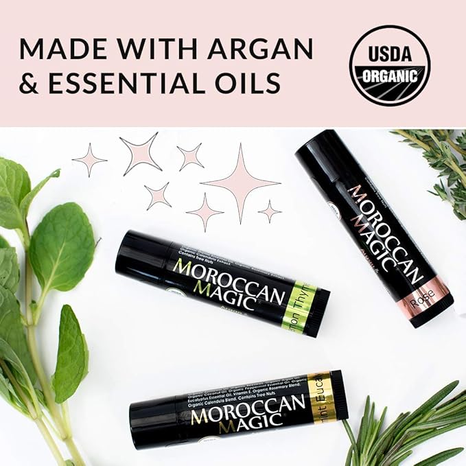 Moroccan Magic Organic Elderberry & Manuka Honey Lip Balm 3 Pack | - Image 8