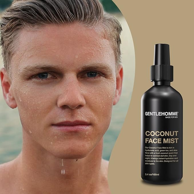 Gentlehomme - Coconut Face Mist - Men’s Facial Spray - - Image 5