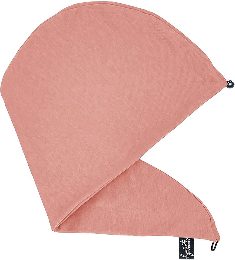 Elizabeth Roberts 100% Cotton T Shirt Hair Towel Wrap Plopping Essential Turban by ElizabethRoberts