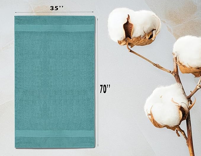 100% Cotton Luxury Bath Sheets - Image 3