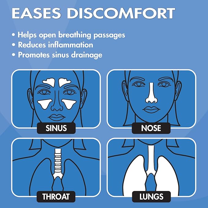 HealthWise Steam Inhaler Respiratory Vapor Therapy | Sinus Pressure, Congestion - Image 5
