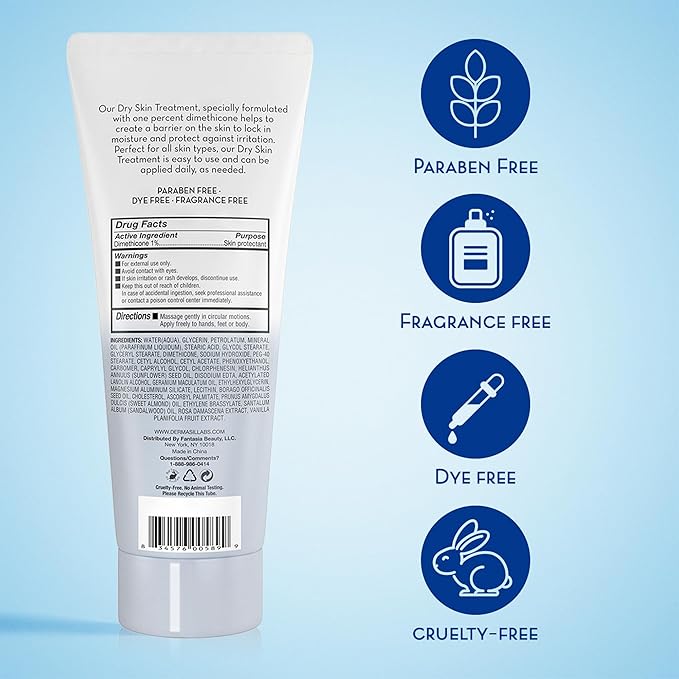 Dermasil Body Lotion, Dry Skin Treatment, Fast-Absorbing, Fragrance-Free Lotion - Image 2